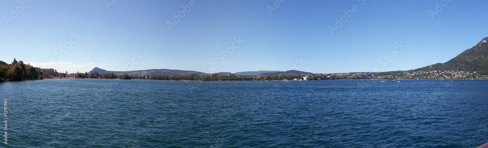 panorama lac alpin