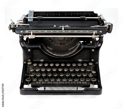 antique typewriter