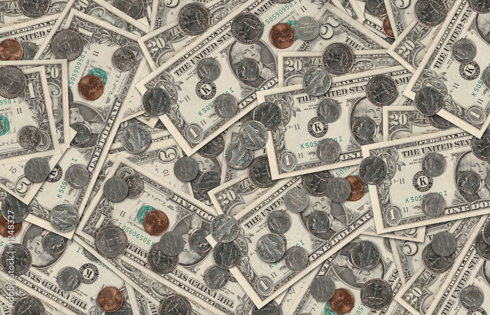 Obraz premium money background
