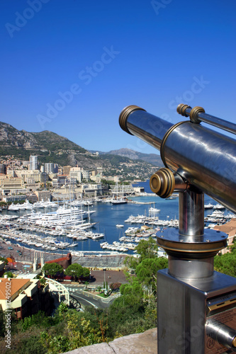 a view of monaco - montecarlo, france