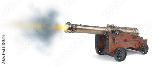 canon firing photo