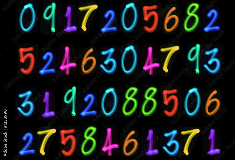 multiple light numbers
