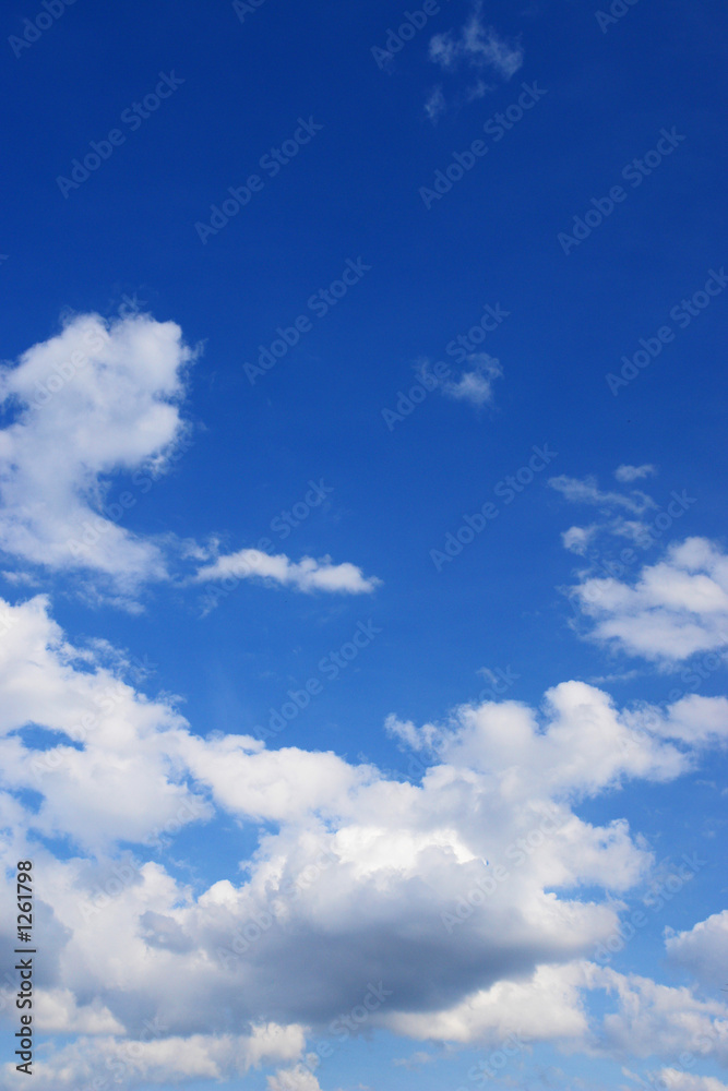 Naklejka premium clouds