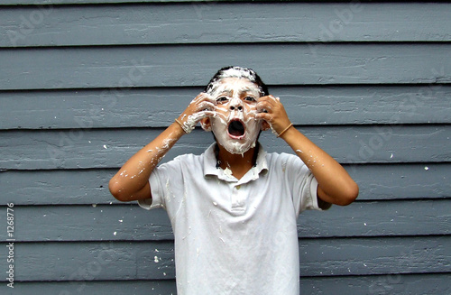 pie in the face