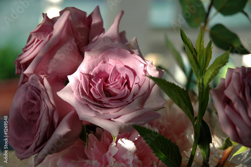 roses and peonies