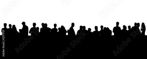 people in line