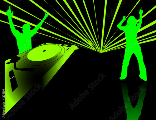 dancing at a party