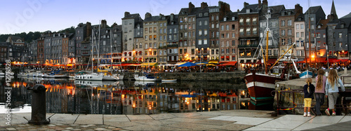 Cuadro en lienzo port de honfleur