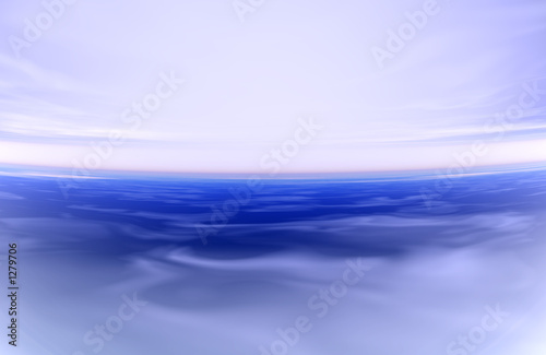 blue panorama