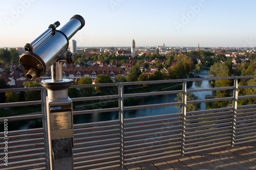 longue vue sur kehl et strasbourg photo