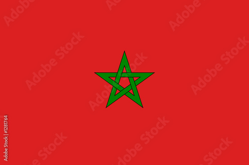 flag of morocco