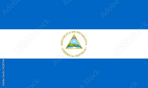 Fotografie, Obraz flag of nicaragua
