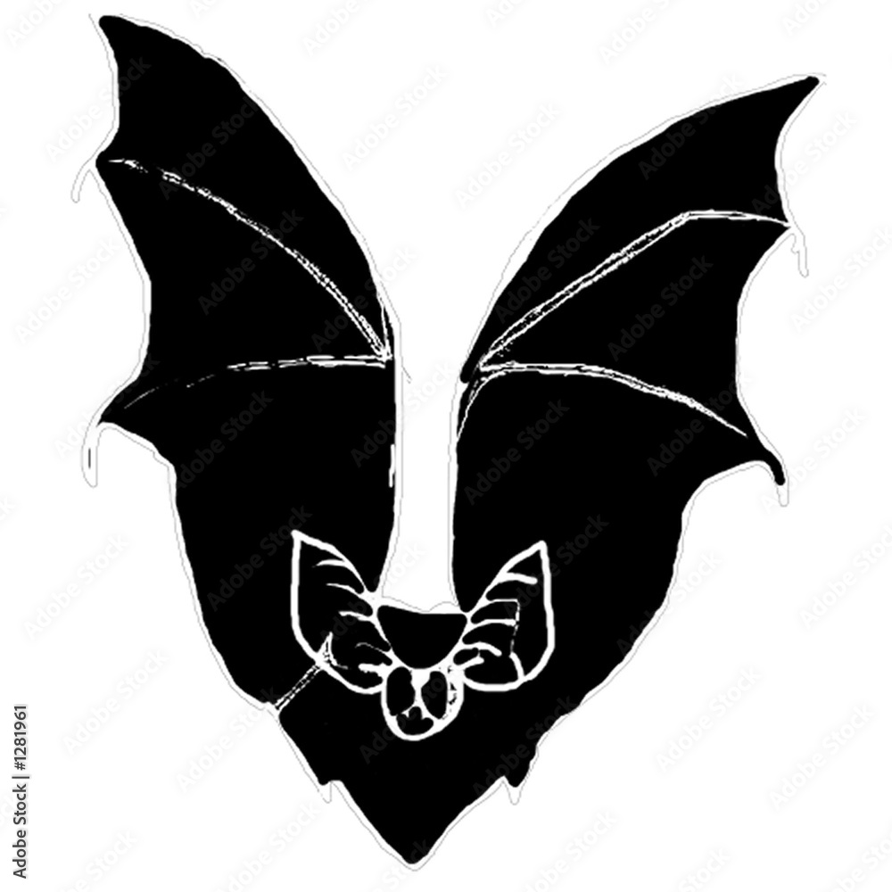 vampire bat Stock Illustration | Adobe Stock