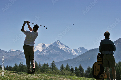 mountain golf course