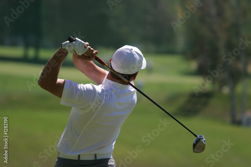 golf swing finish