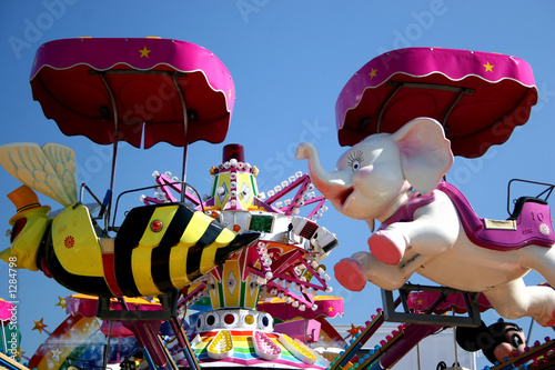 pink carousel