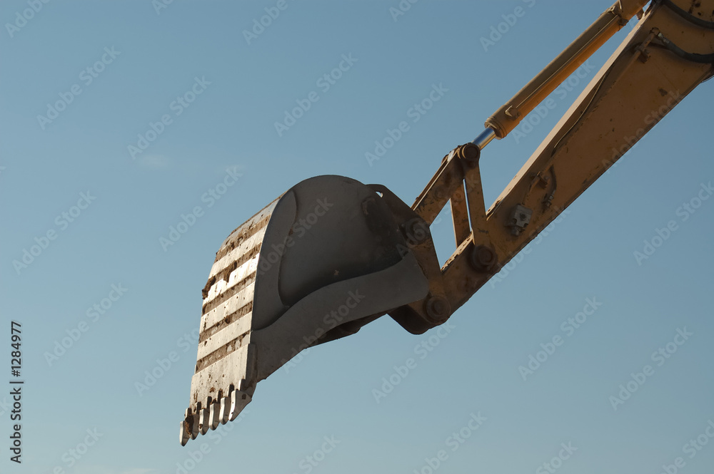 Obraz premium trackhoe at work