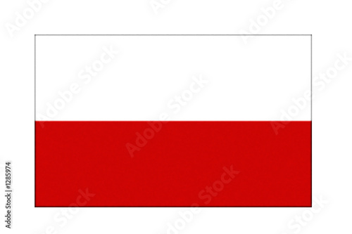 Obraz na płótnie flag of poland w salonie