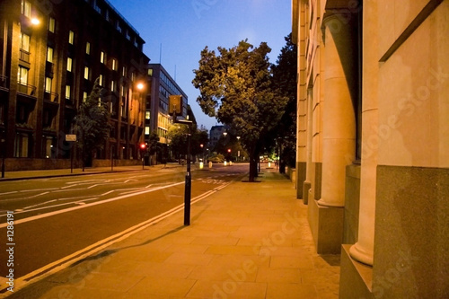 night london street