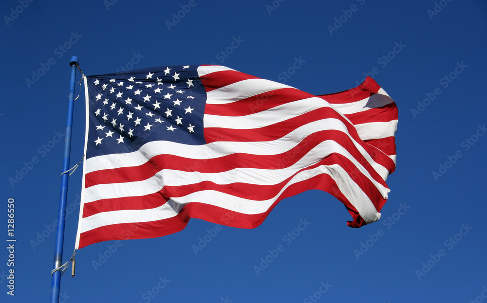 Naklejka premium american flag