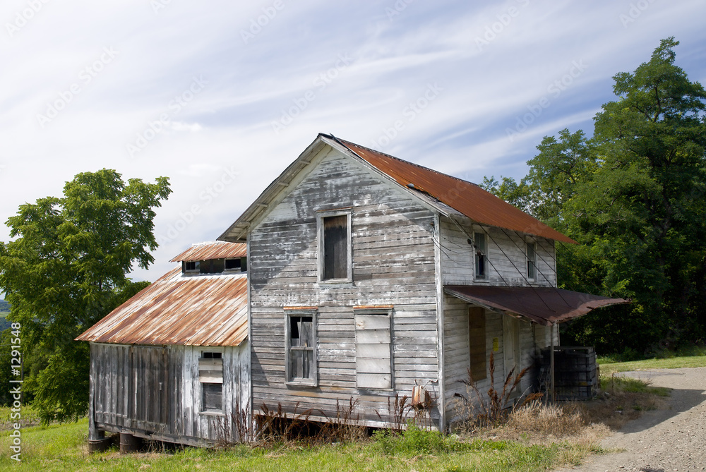 abandoned building