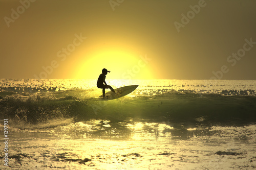 Photography sunset surf
