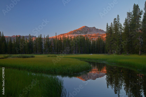 mountain reflections