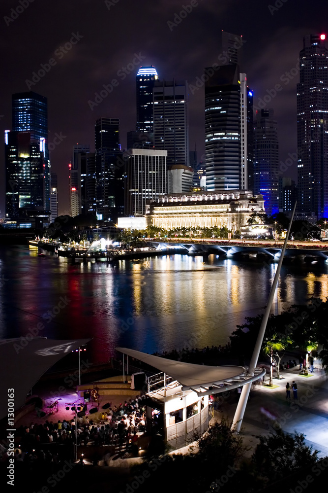 Fotografie singapore at night
