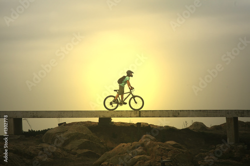 sunset bicycle