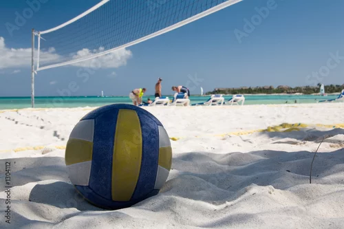 Obraz Meksyk na piłki plażowej i siatki