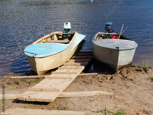 two boats