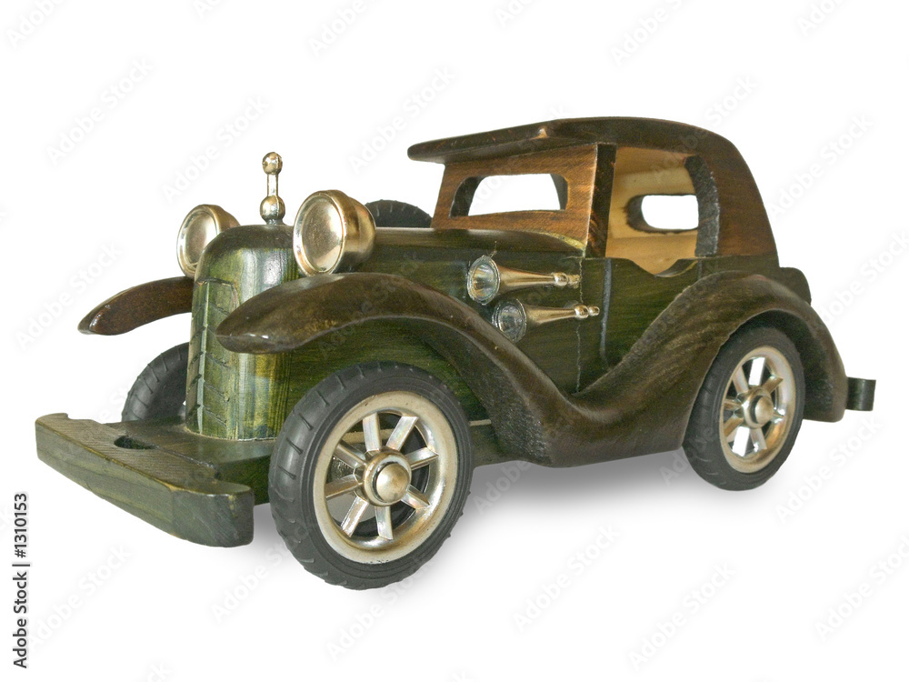 antique wood car