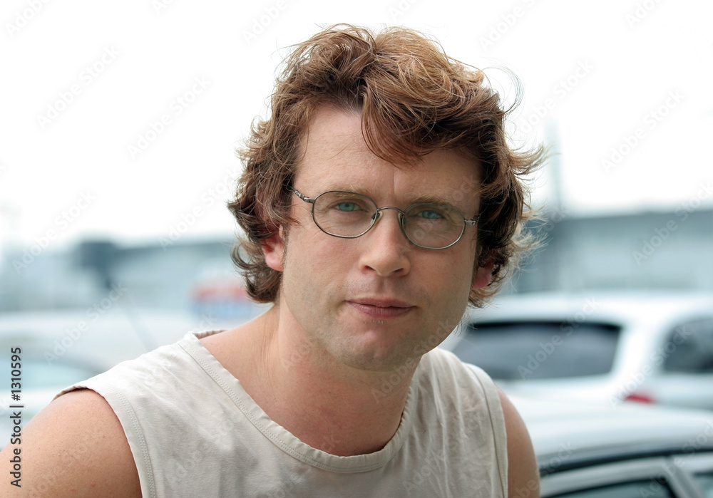 handsome man on the street handsome man on the street