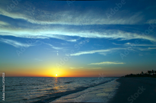 tropical sunset