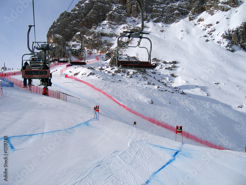ski race course