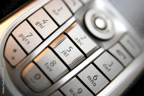 mobile phone keypad