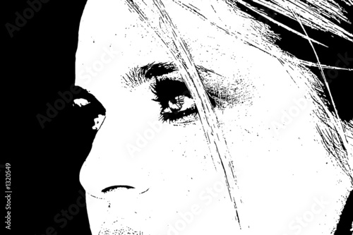 visage de femme
