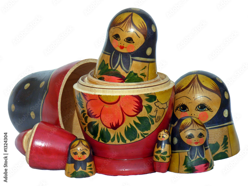 muñecas rusas Stock Photo | Adobe Stock