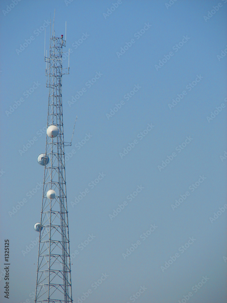 satellite tower satellite tower