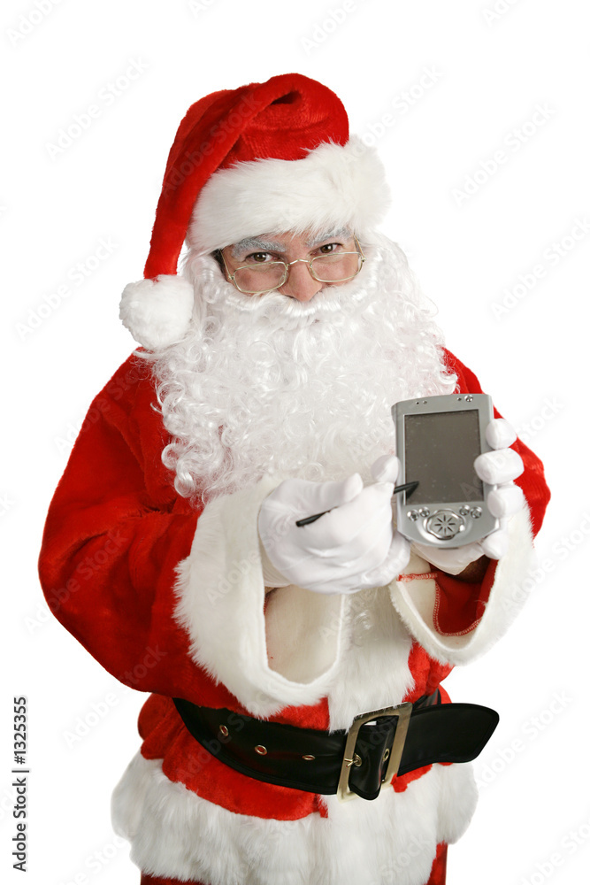 santa with message StockFoto Adobe Stock