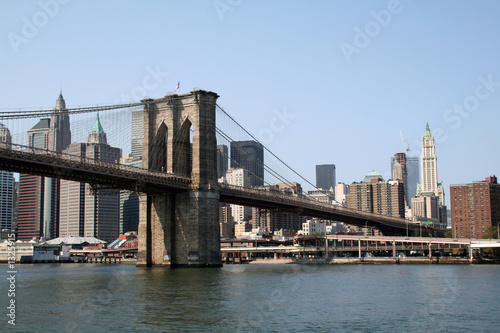 manhattan and brooklyne bridge