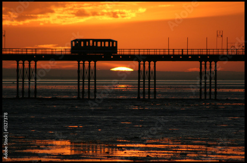 pier sunset