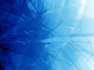 deep blue tangle