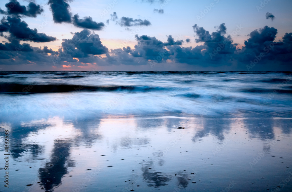 Fototapeta premium beach in the evening