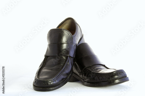 black shoes
