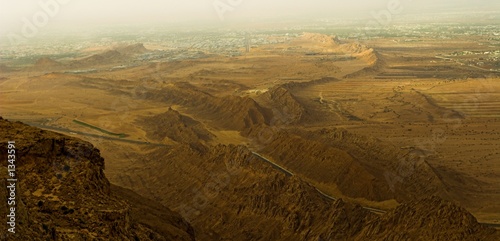 aerial view of al ain area