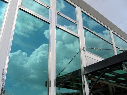 Obraz na plátně modern company building