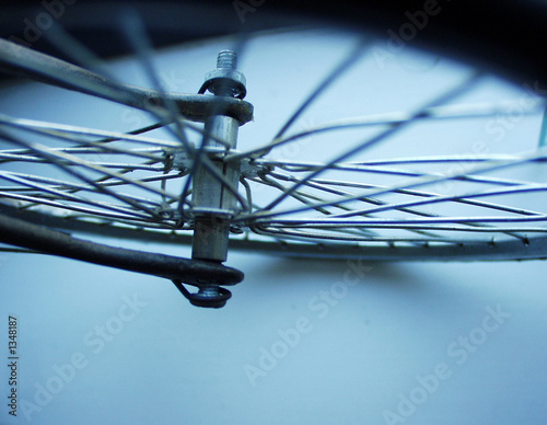 bike wheel macro