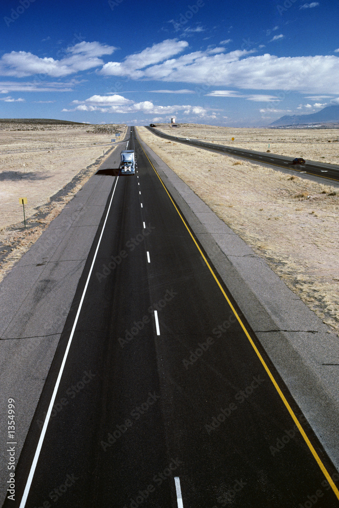 Fototapeta premium open road in the american west