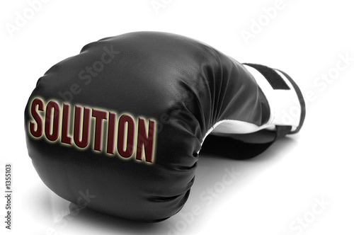 Fotografi solution - a boxing glove